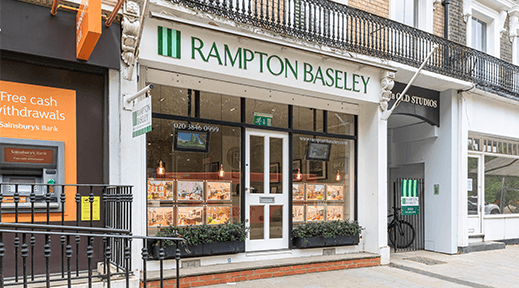 Rampton Baseley office in Wandsworth on Bellevue road 